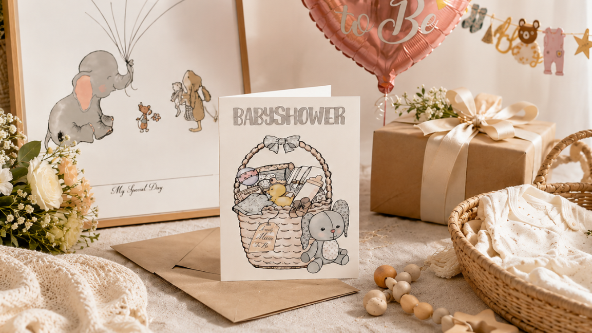 Hvad skriver man i et kort til babyshower? Søde og personlige hilsner