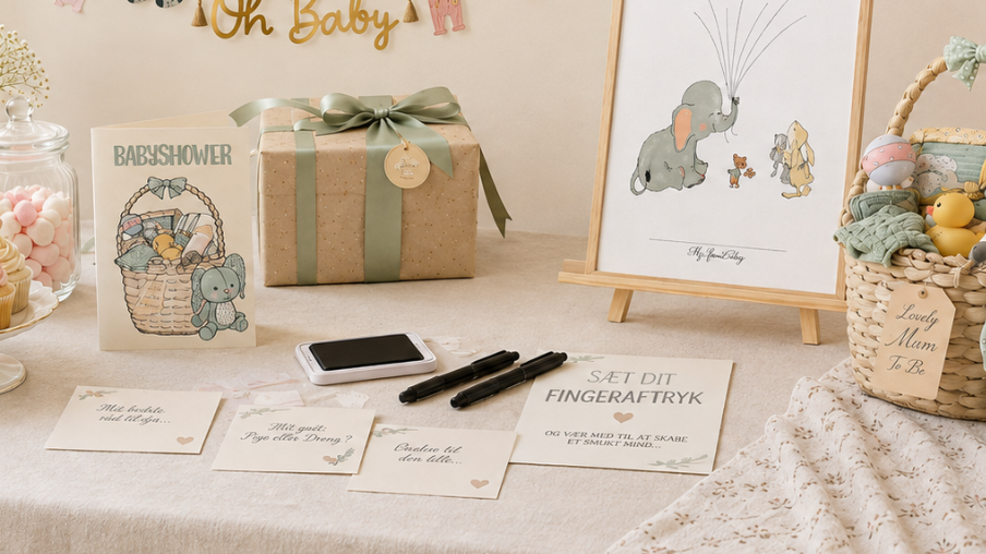 Ideer til et personligt babyshower