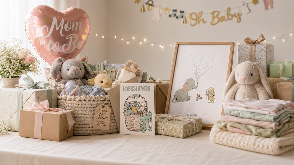 Hvad giver man i gave til babyshower?