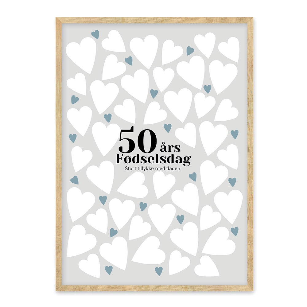 50 rs F dselsdag G steplakat Kreativ Og Personlig Gave Homedec dk 50-rs-f-dselsdag-g-steplakat-kreativ-og-personlig-gave-homedec-dk