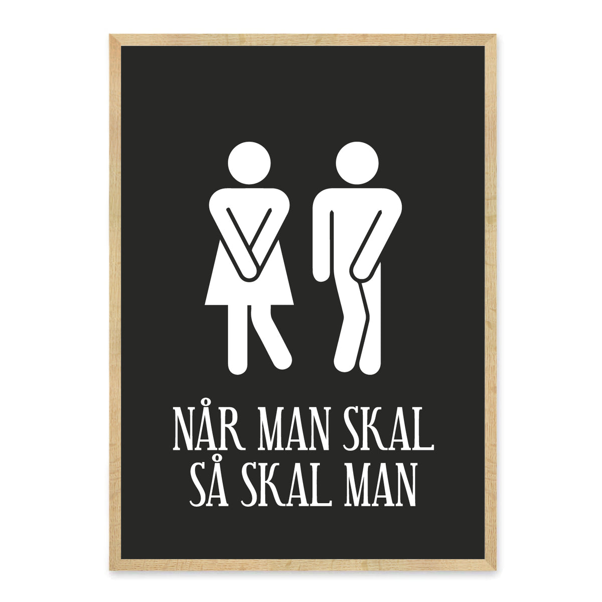 badeværelse plakat toilet