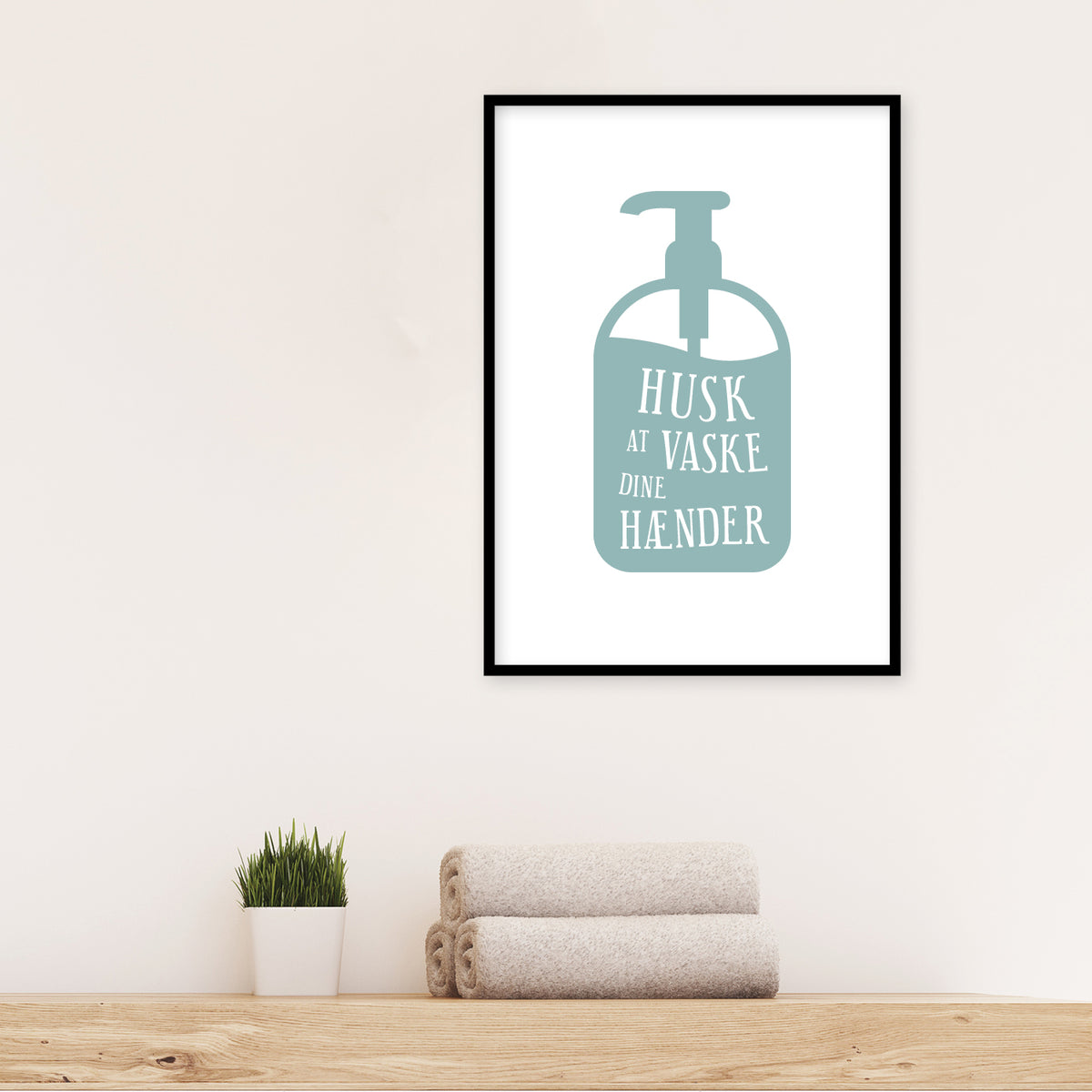 badeværelse plakat toilet