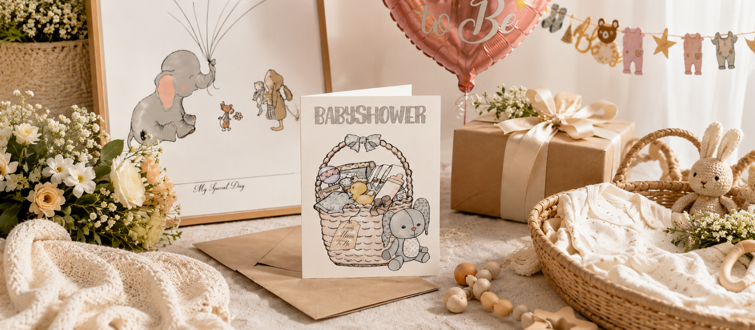 Hvad skriver man i et kort til babyshower? Søde og personlige hilsner