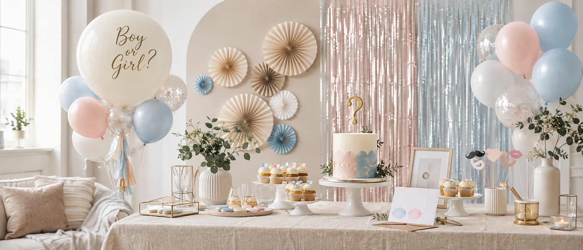 Gender Reveal: den komplette guide til festen