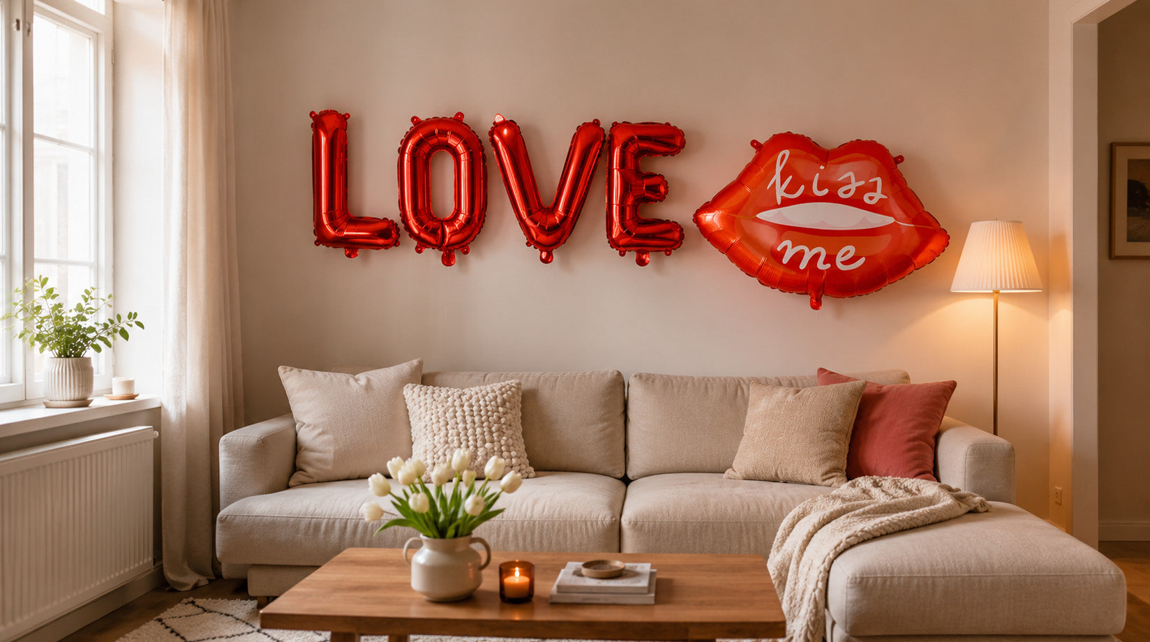 Romantisk valentinsdag derhjemme – sådan skaber du stemningen