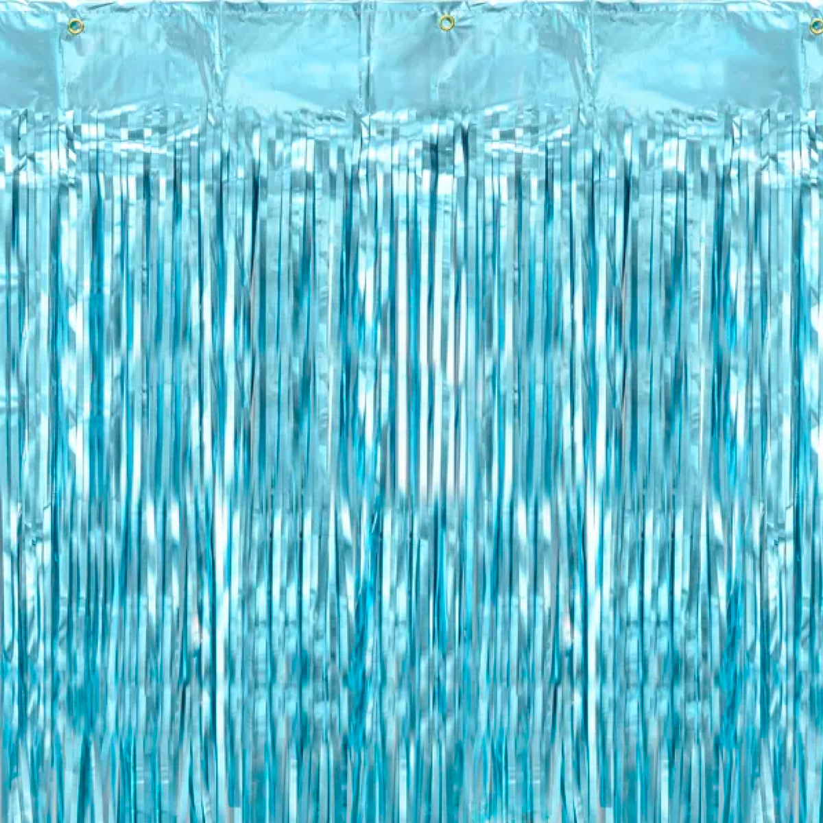 Blå fest gardin - 90 x 250 cm – Homedec.dk