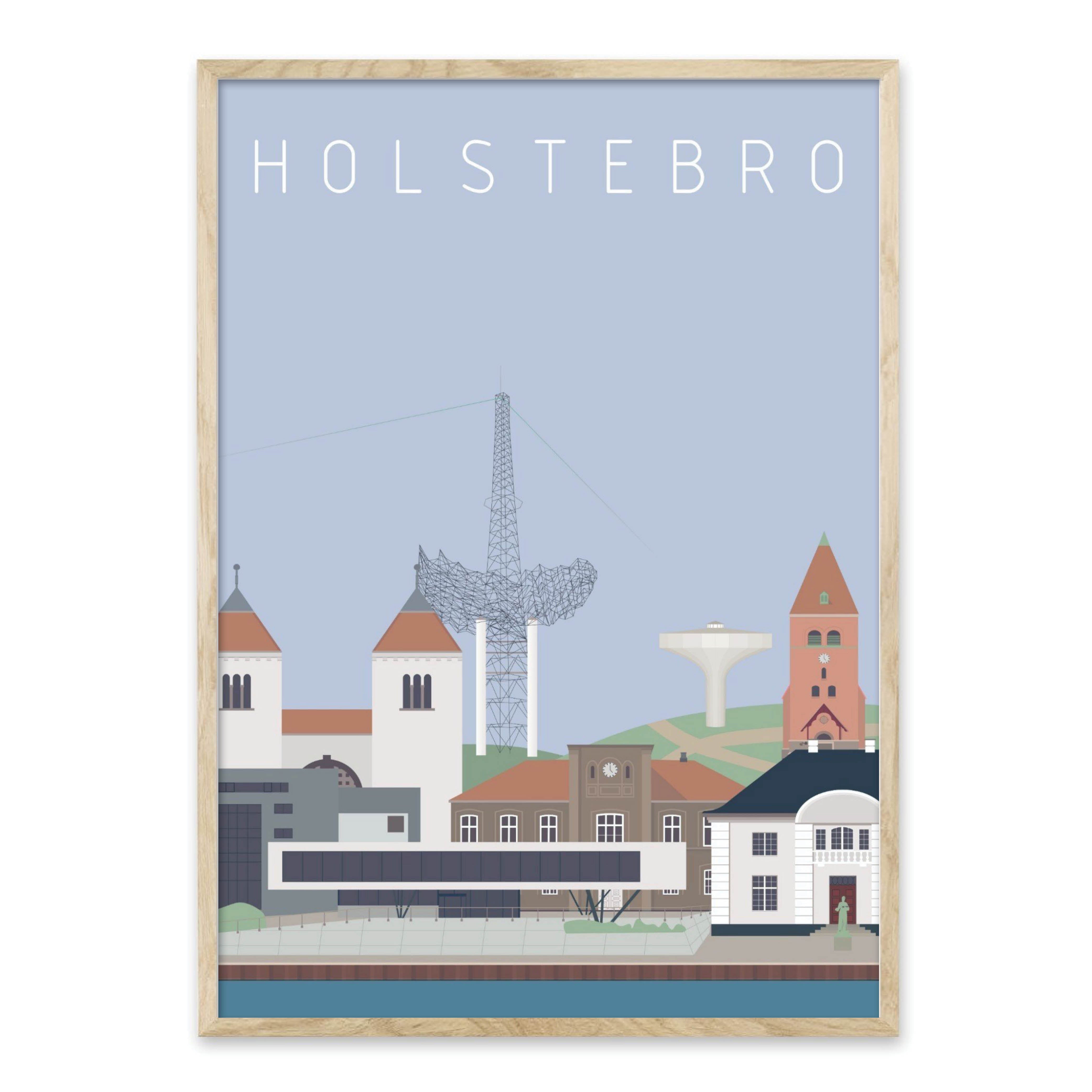 Fare Udfordring TVsæt Holstebro Plakat – Homedec.dk