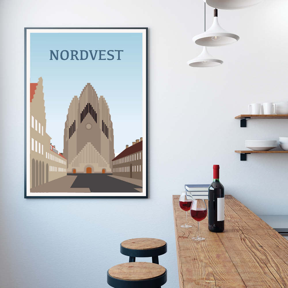 Nordvest plakat største udvalg af byplakater – Homedec.dk