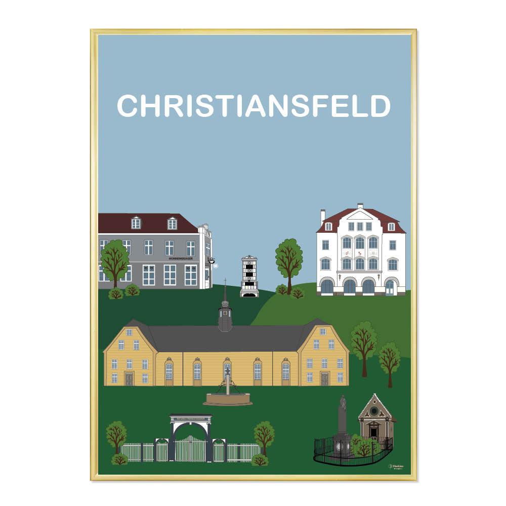 Christiansfeld byplakat største udvalg af byplakater