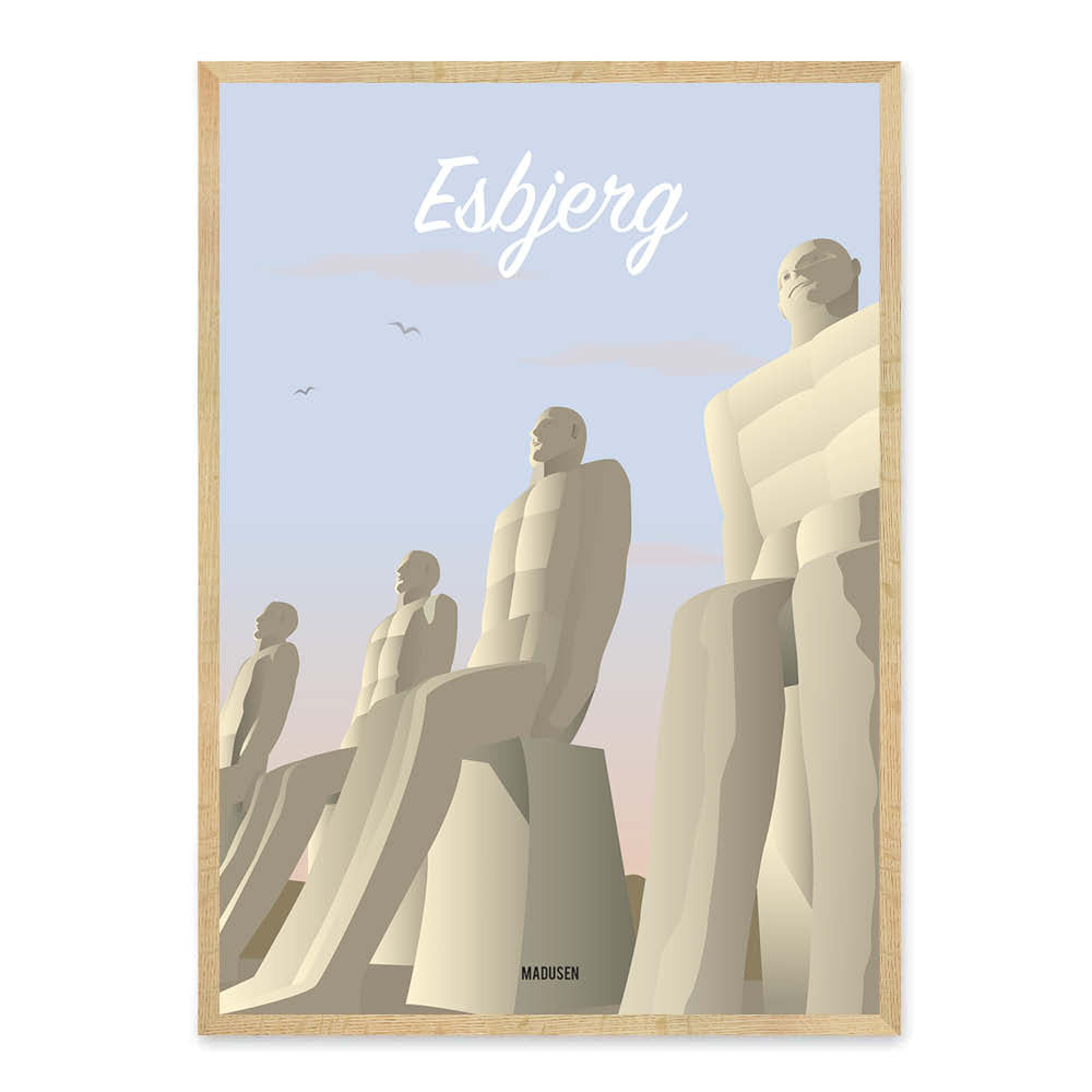 Esbjerg plakat Danmarks største udvalg af byplakater – Homedec.dk
