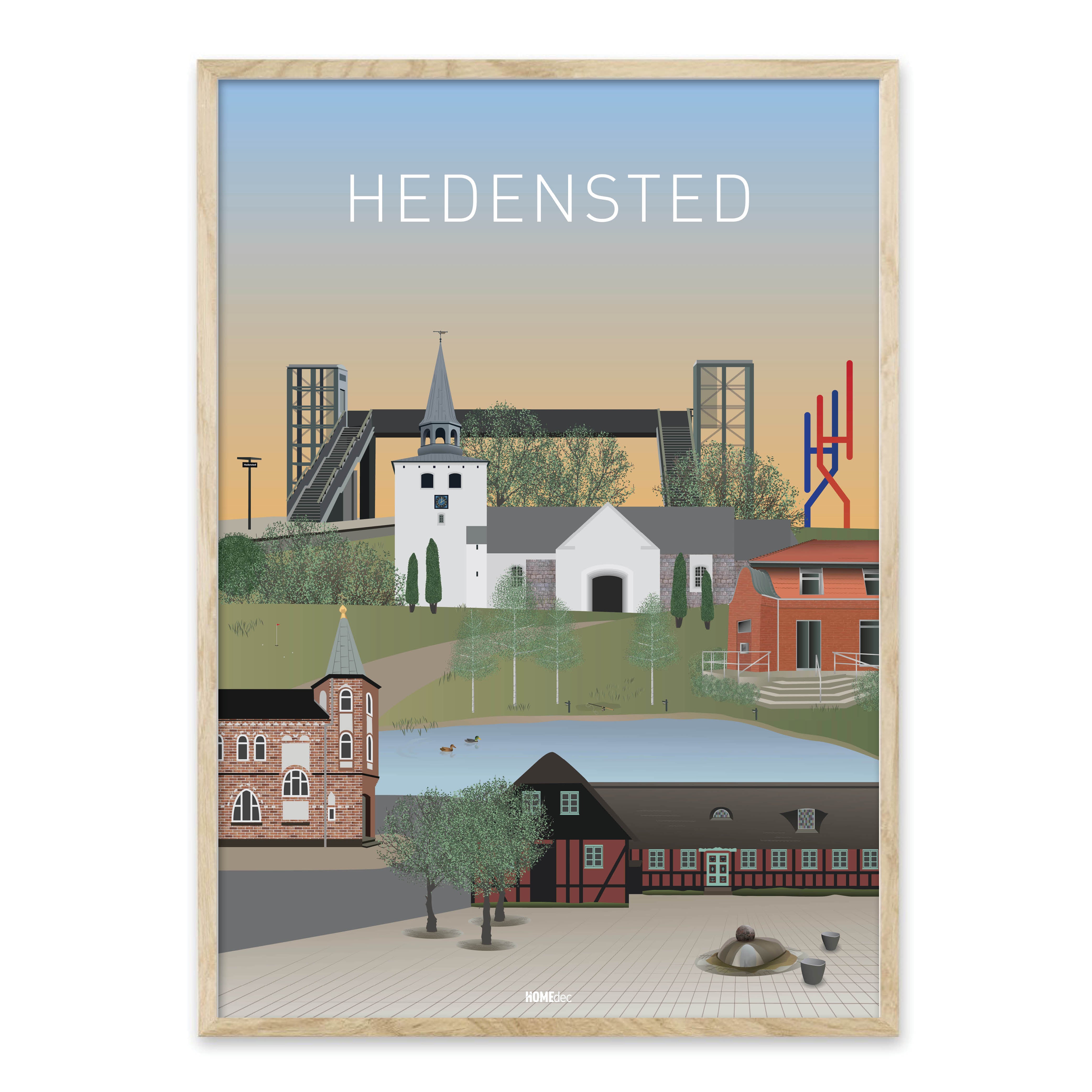Hedensted plakat - udvalg – Homedec.dk