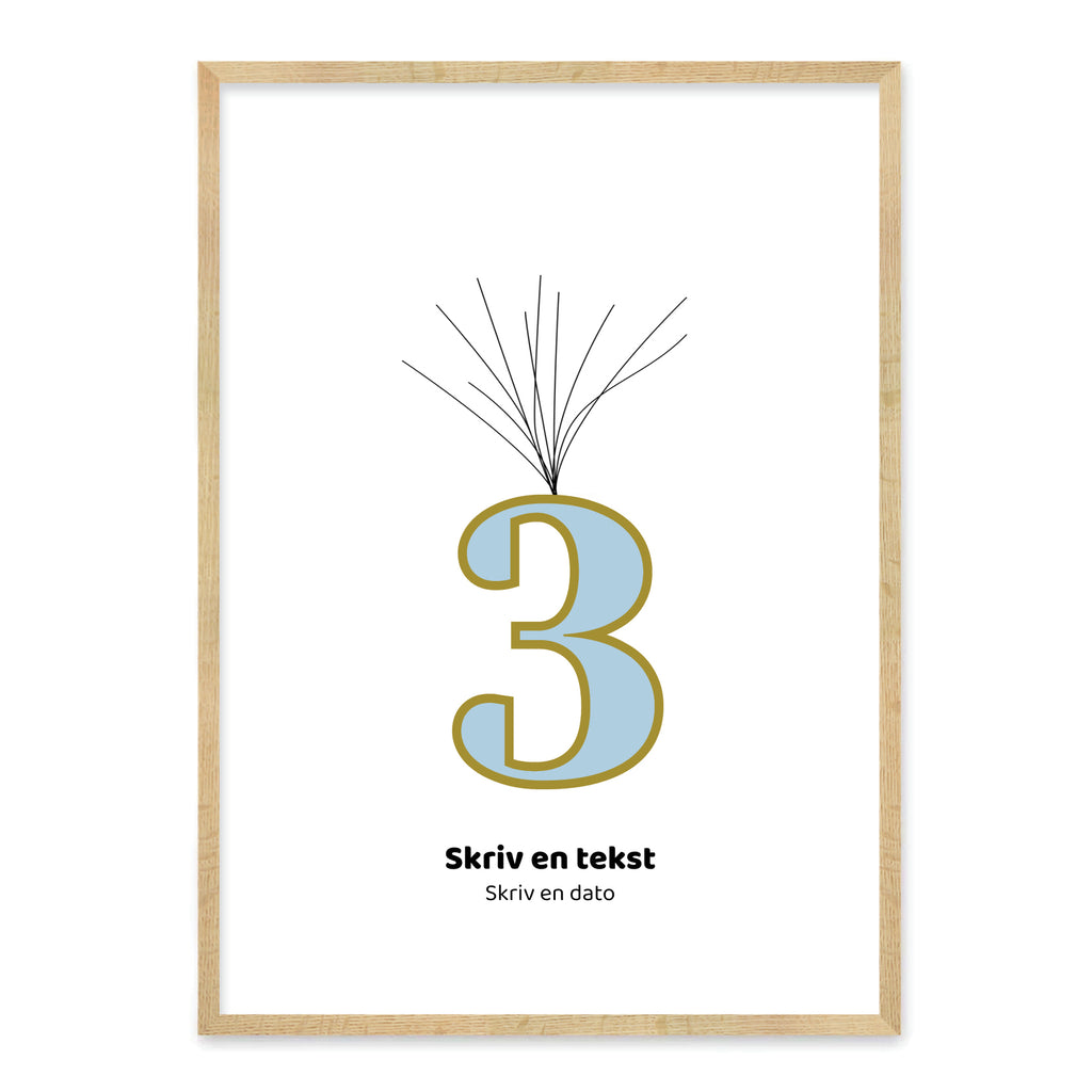 Fingeraftryks plakater - konfirmation / barnedåb / bryllup – Homedec.dk